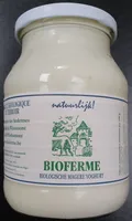 Biologische magre yoghurt