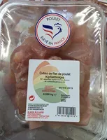 Cubes de filet de poulet