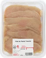 Filet de poulet tranché