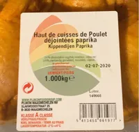 Cuisses de poulet paprika