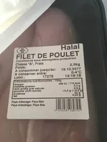 Filet de poulet Halal