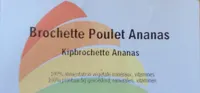 Brochette poulet ananas
