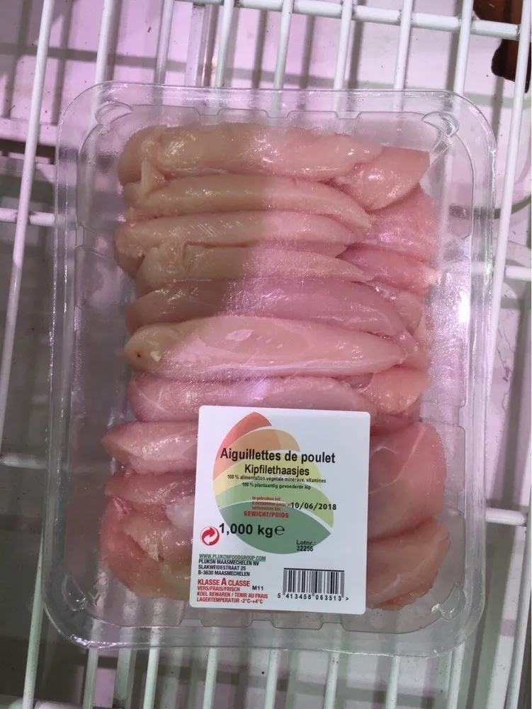 Aiguillette de filet de poulet