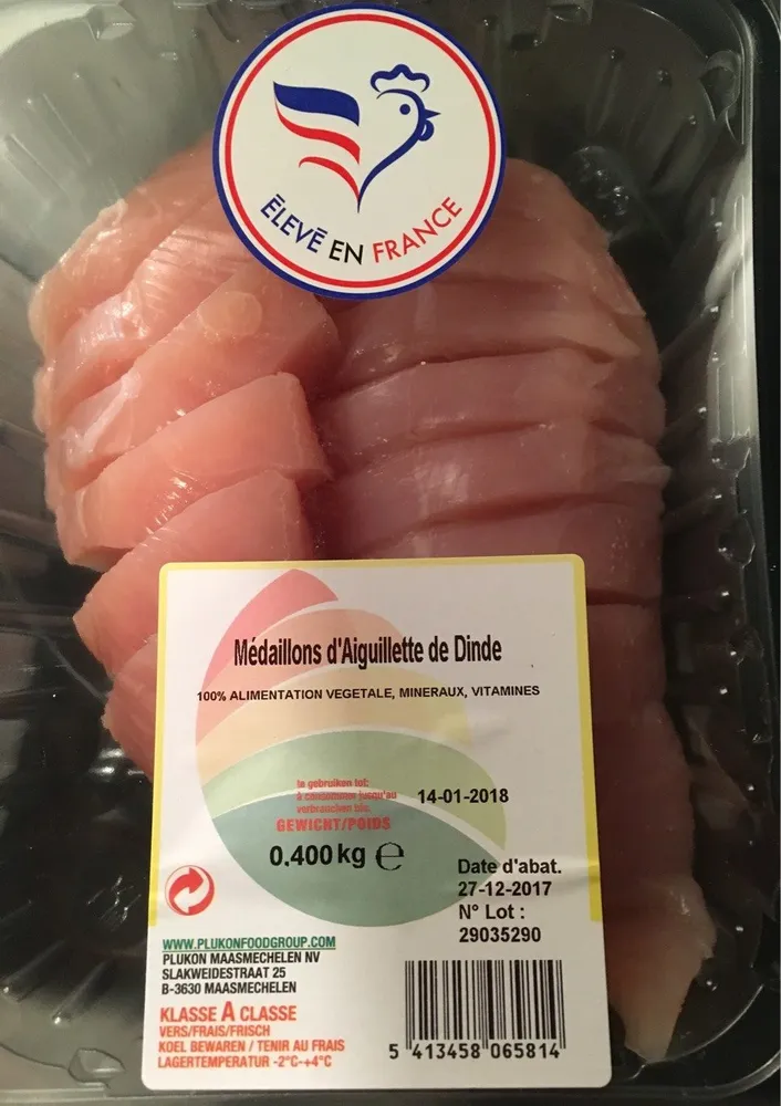 Medaillon aiguillette dinde