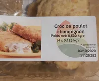 Croc de poulet champignon