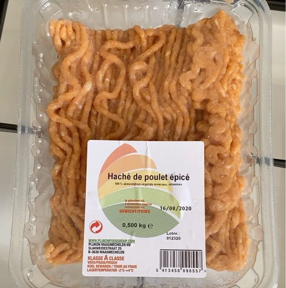 Haché de poulet épicé