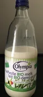 Lait bio demi écremé