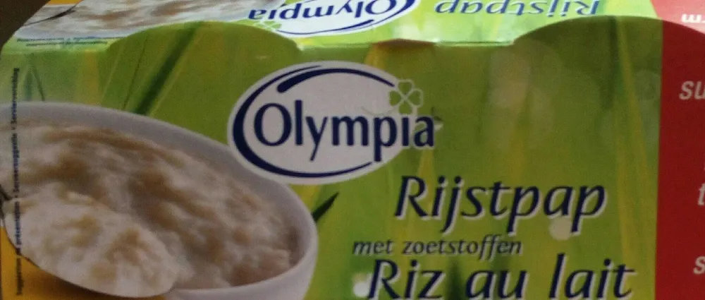 riz au lait sans sucres ajoutés