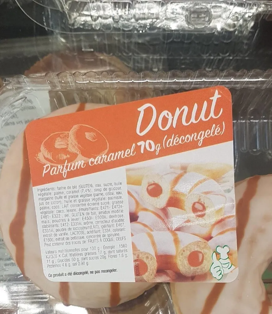 Donut caramel