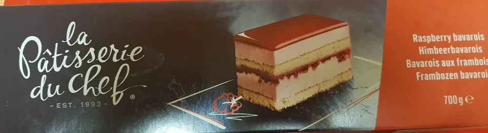 Bavarois aux framboises