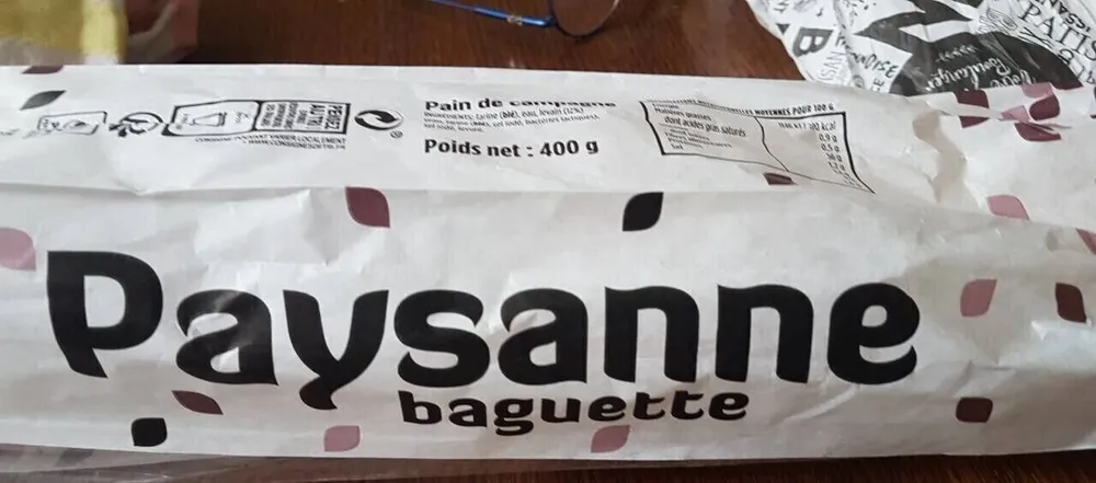 Baguette paysanne