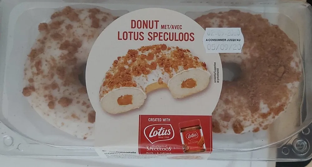 Donut avec Lotus Speculoos