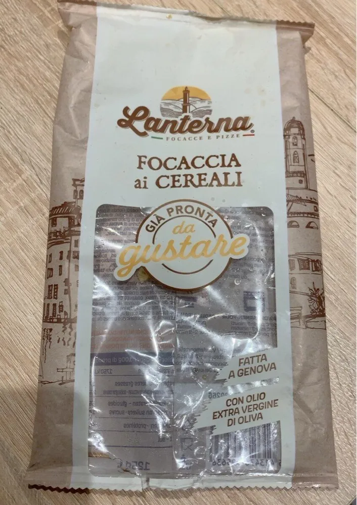 Focaccia ai cereali