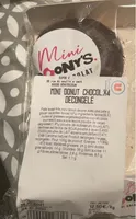 Mini donut chocolat decongelé