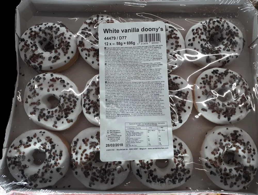 White vanilla doony's