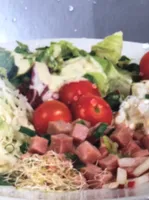 Salade repas jambon