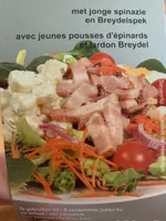 Salade repas lardon
