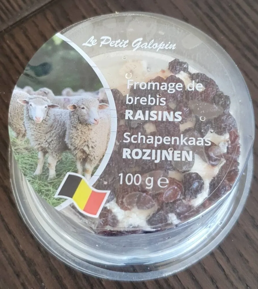 Fromage de brebis aux raisins