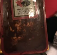 Pâté algerien aux olives et poivrons