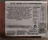 Pâte creme aux champignons