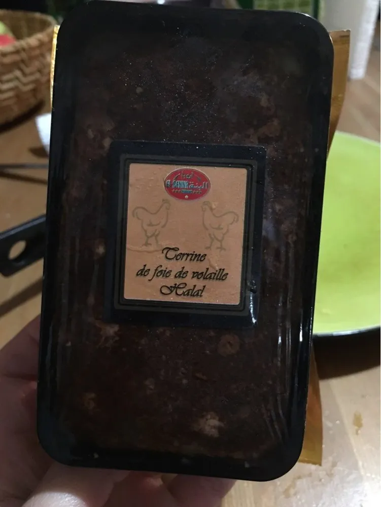 Terrine de foie volaille halal