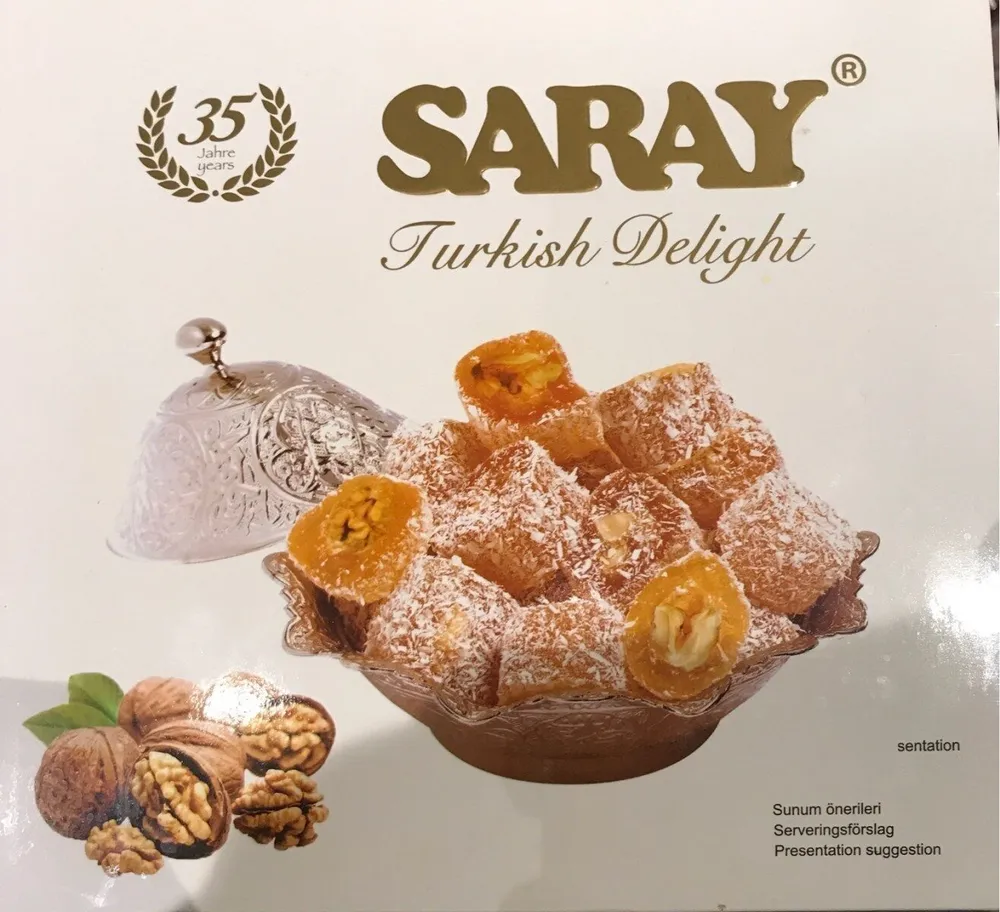 Loukoums aux noix et noix de coco