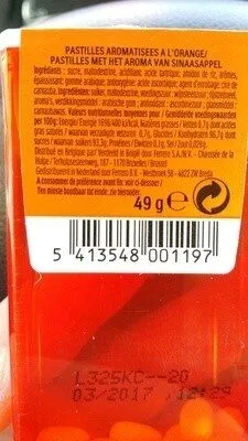 Tic Tac orange