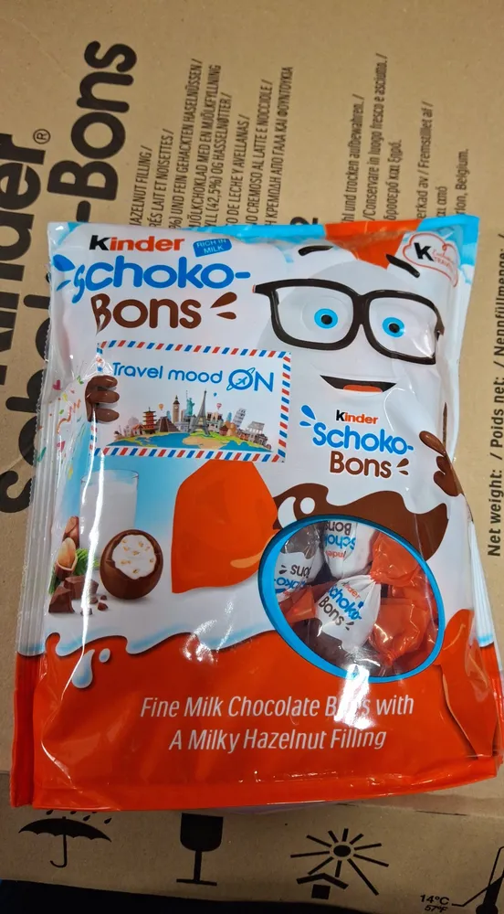 Kinder Schoko-Bons rico en leche