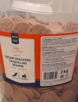Sesam crackers