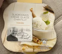 Slagroomijs Crème glacée Chantilly Vanille