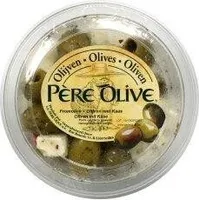 Pere olive met kaas