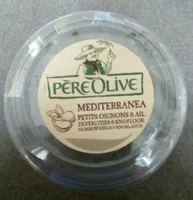 Mediterranea petits oignons et ail - olives vertes