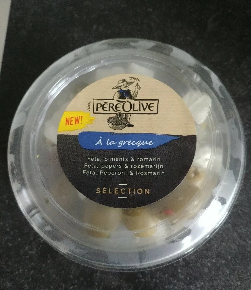 Père olives à la grecque