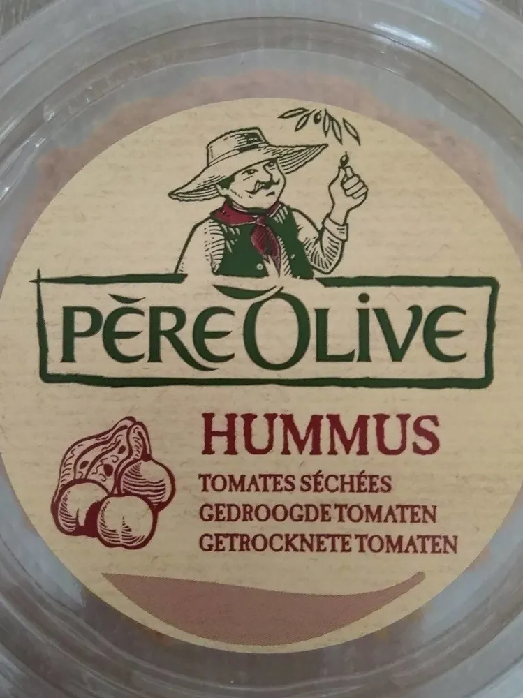 Hummus tomates séchées
