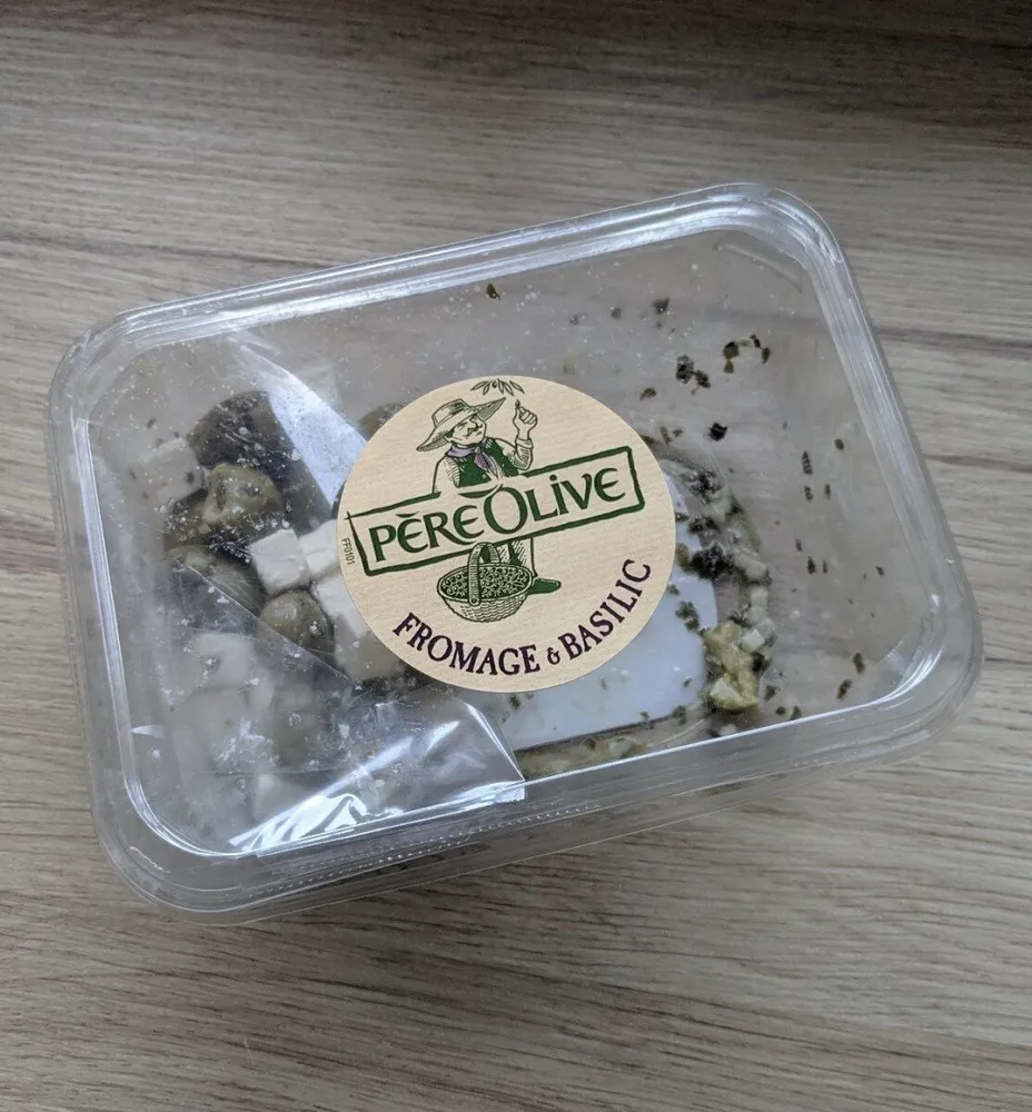 Olive fromage & basilic