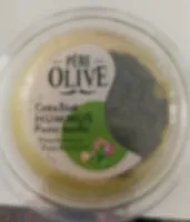 Hoummous au pesto basilic