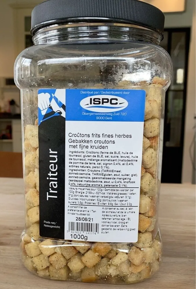 Croutons frits fines herbes