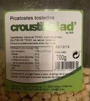 Picatostes tostados CroustiSalad
