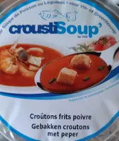 Croûtons frits aromatisés au poivre