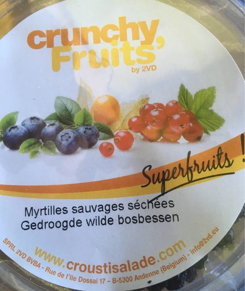 Crunchy fruits