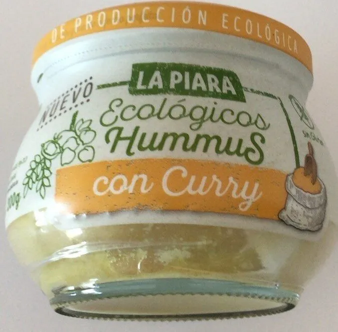 Hummus con curry