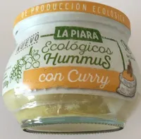 Hummus con curry