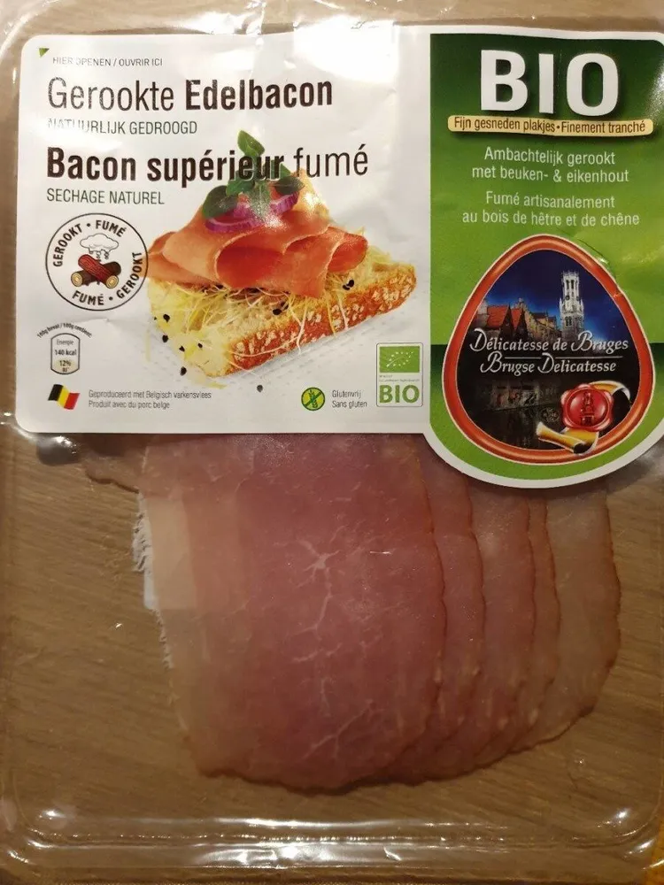 Bacon supérieur fumé