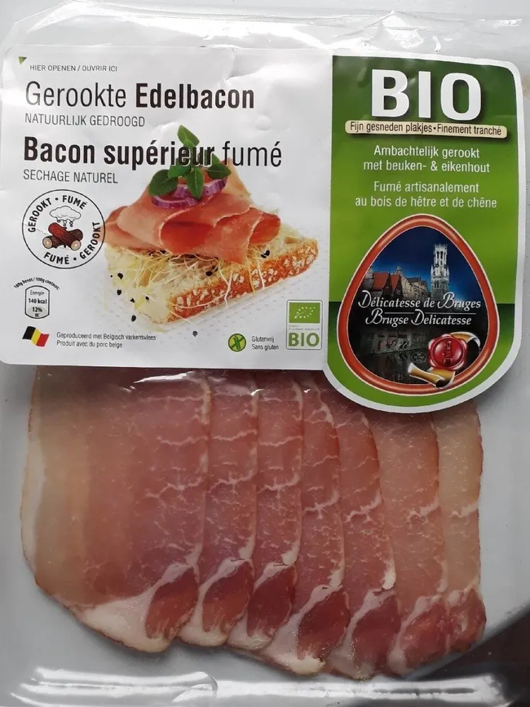 Bacon supérieur fumé