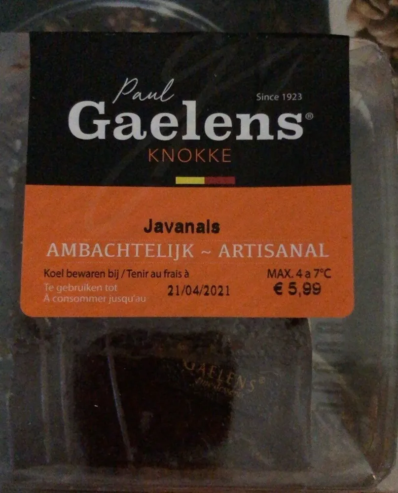 Javanais artisanal