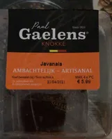 Javanais artisanal