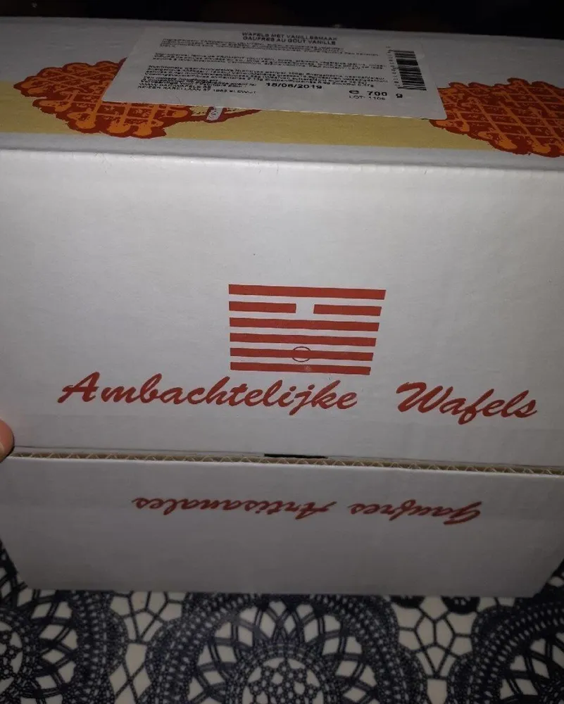 Gaufres au goût vanille