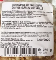Boterwafels met vanillesmaak