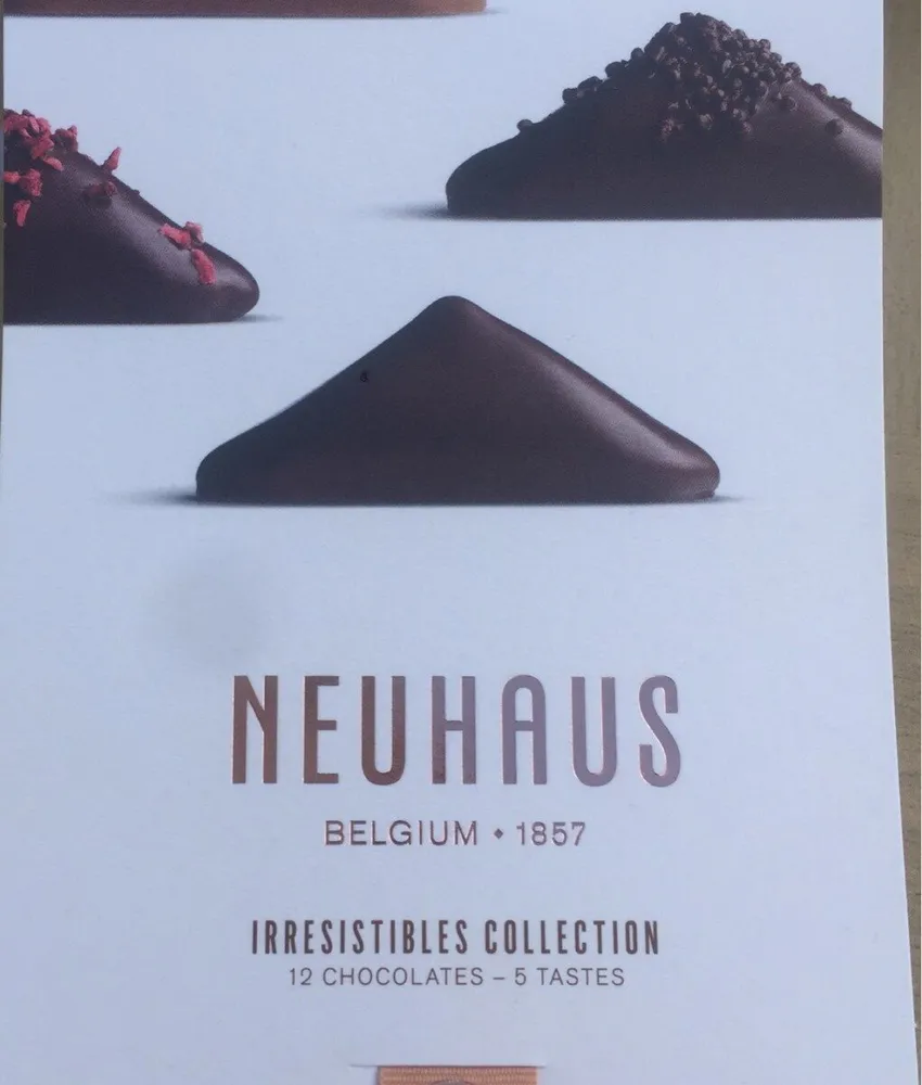 Neuhaus pralines collection irresistibles