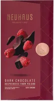 Dark chocolate raspberries
